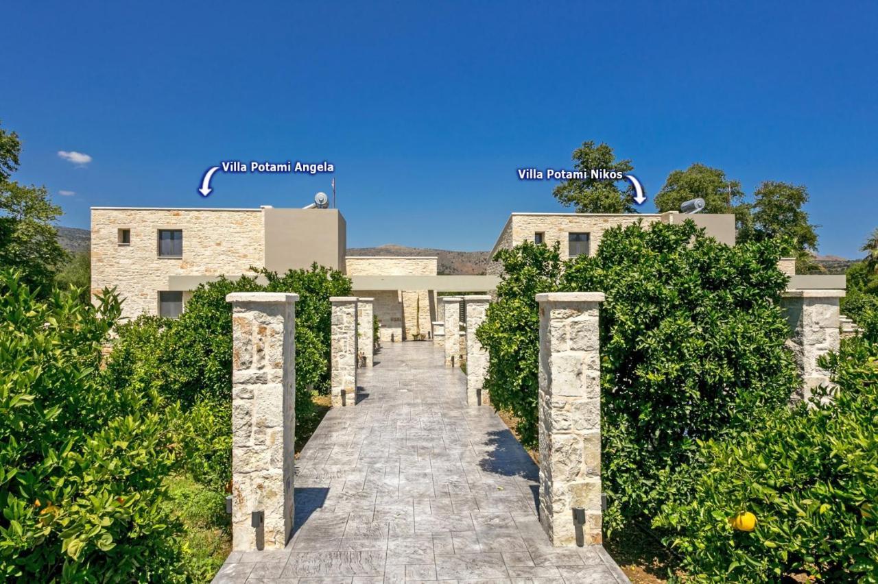 Villa Potami Angela By Villa Plus Stilos Zewnętrze zdjęcie