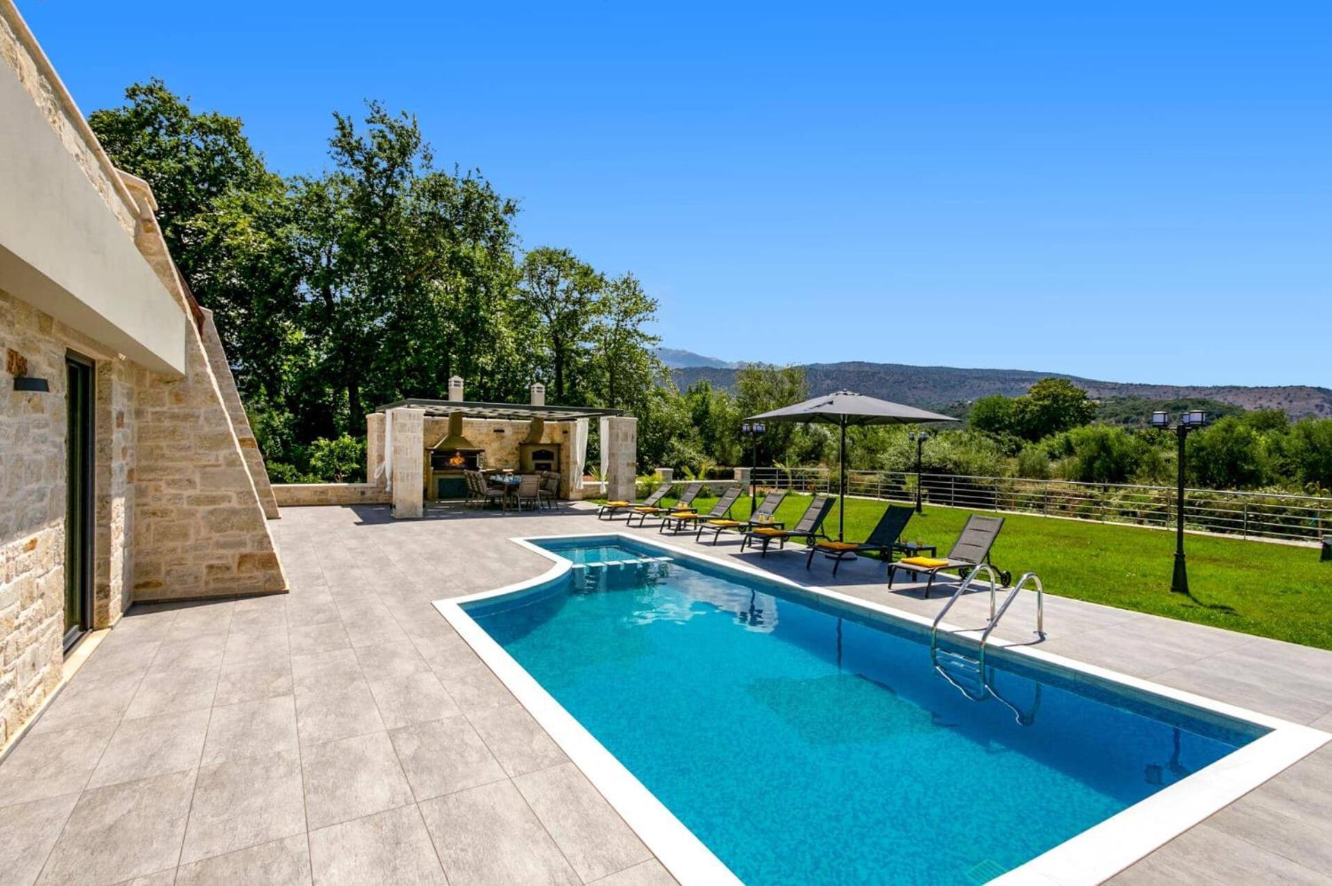 Villa Potami Angela By Villa Plus Stilos Zewnętrze zdjęcie