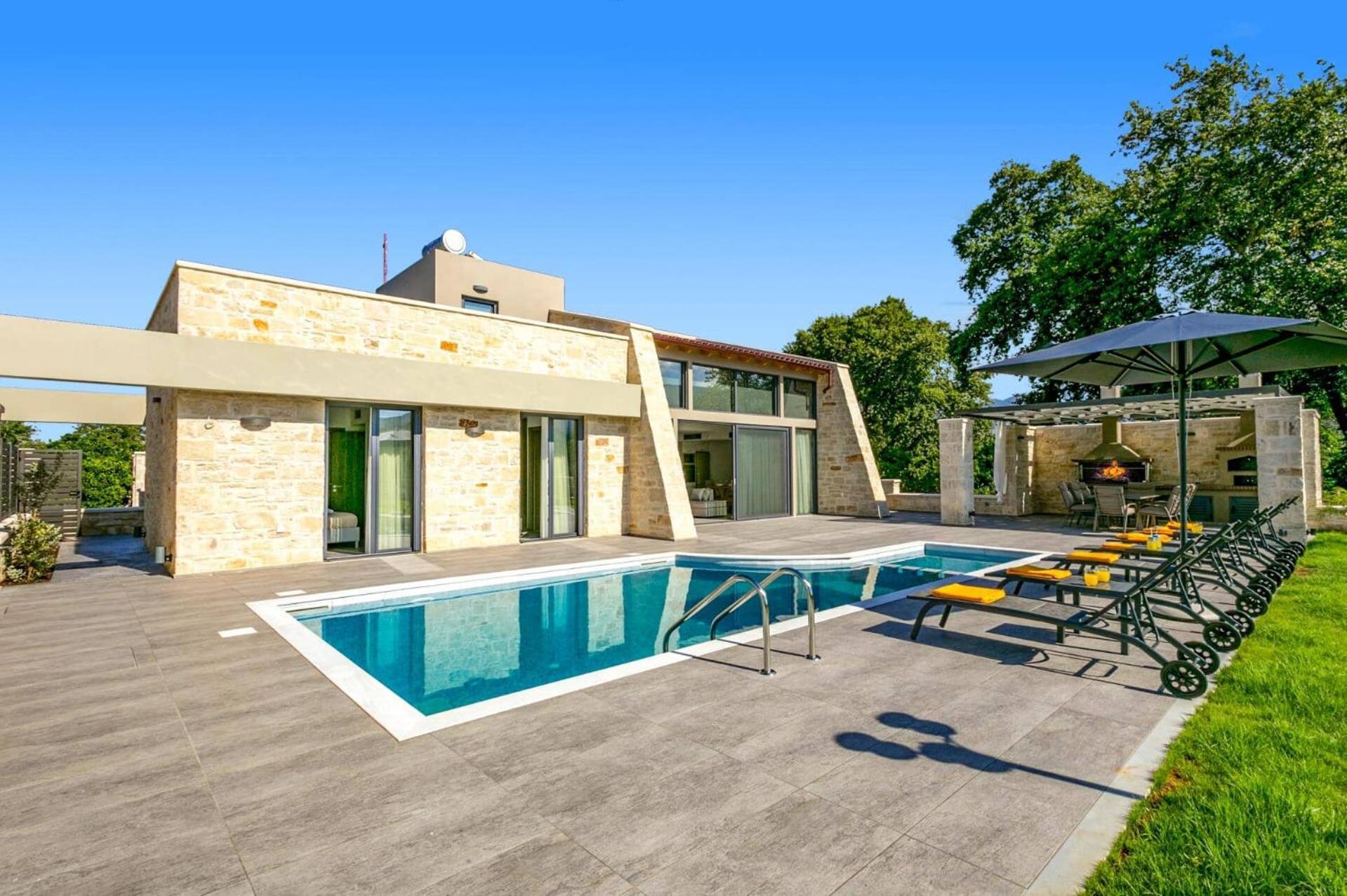 Villa Potami Angela By Villa Plus Stilos Zewnętrze zdjęcie