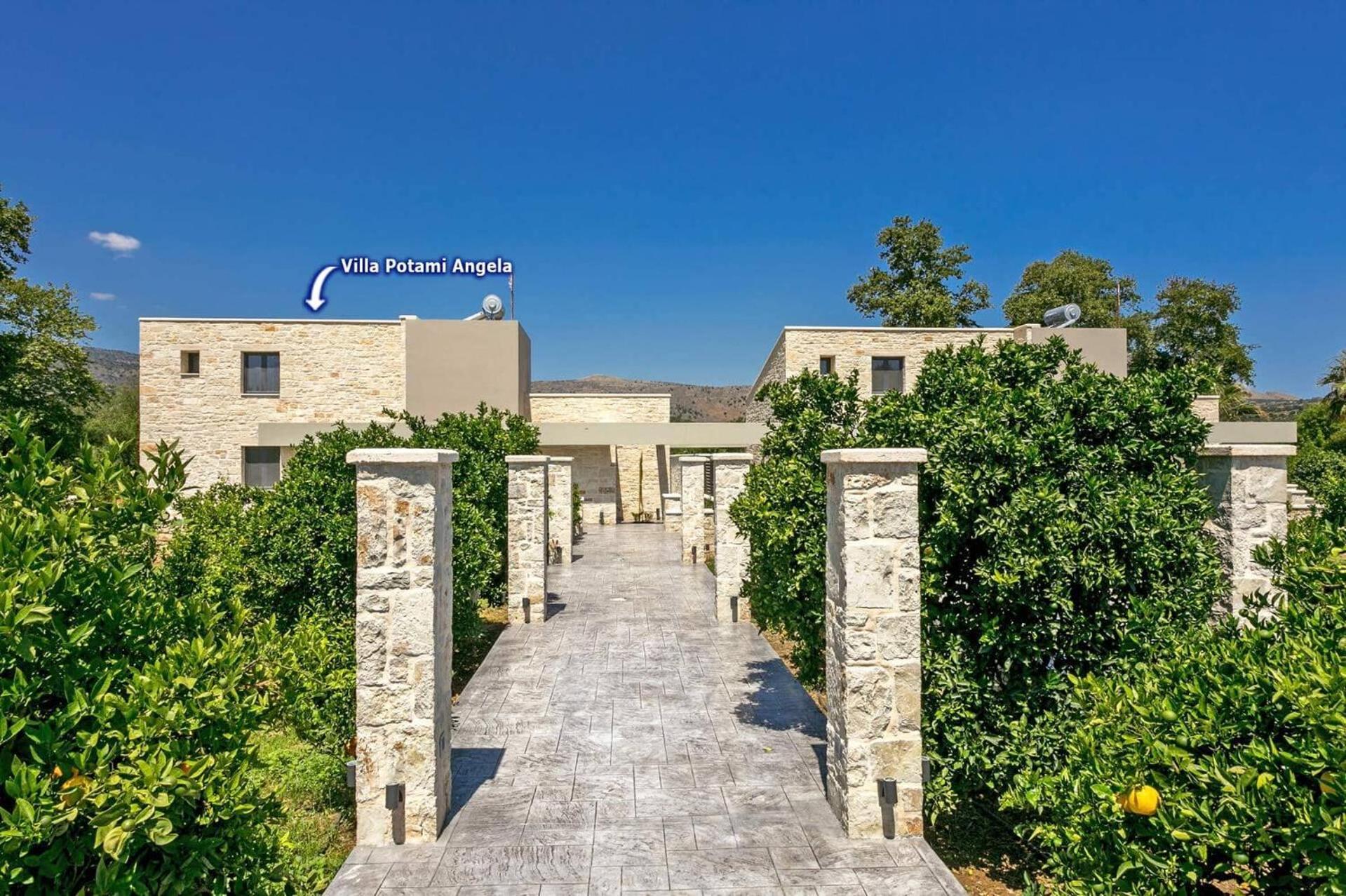 Villa Potami Angela By Villa Plus Stilos Zewnętrze zdjęcie